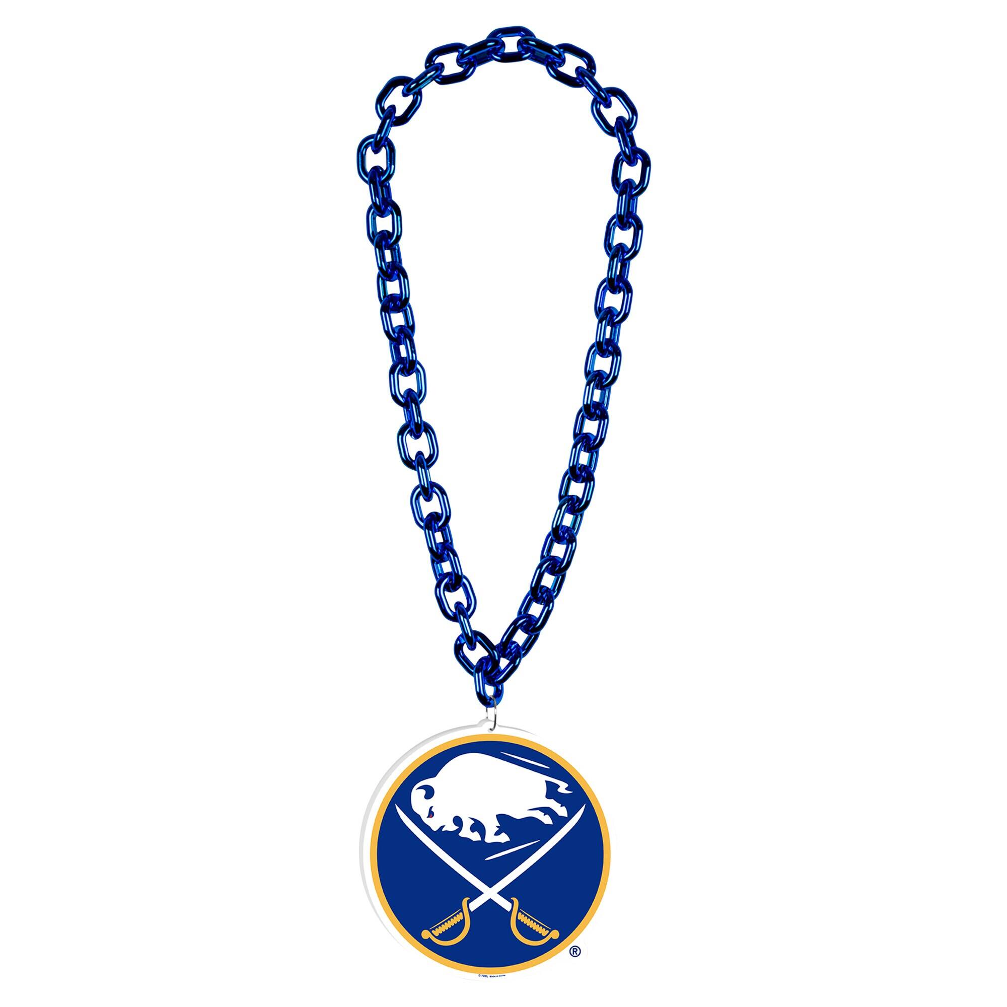 WinCraft - Buffalo Sabres Big Chain Logo Necklace - Multicolor price history on PriceWatchPro