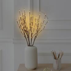 Front. Oumilen - 5PCS LED Lighted Artificial Floral Branches - Decorative Tabletop Accent for Home and Bedroom.