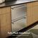 KitchenAid Fully Flush Installation with Hidden Hinges for a built-in look