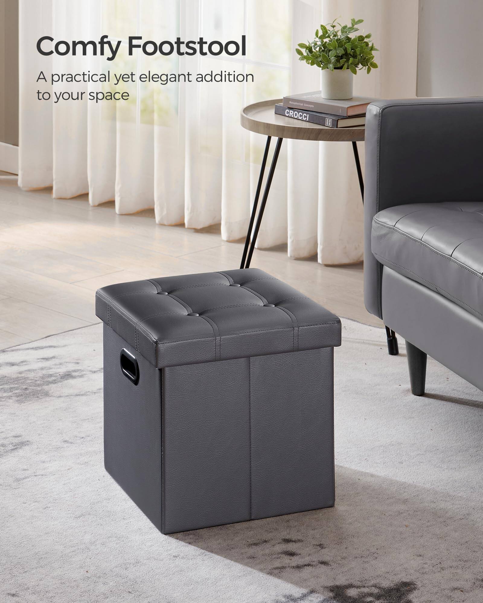 Comfy Footstool  
A practical yet elegant addition to your space