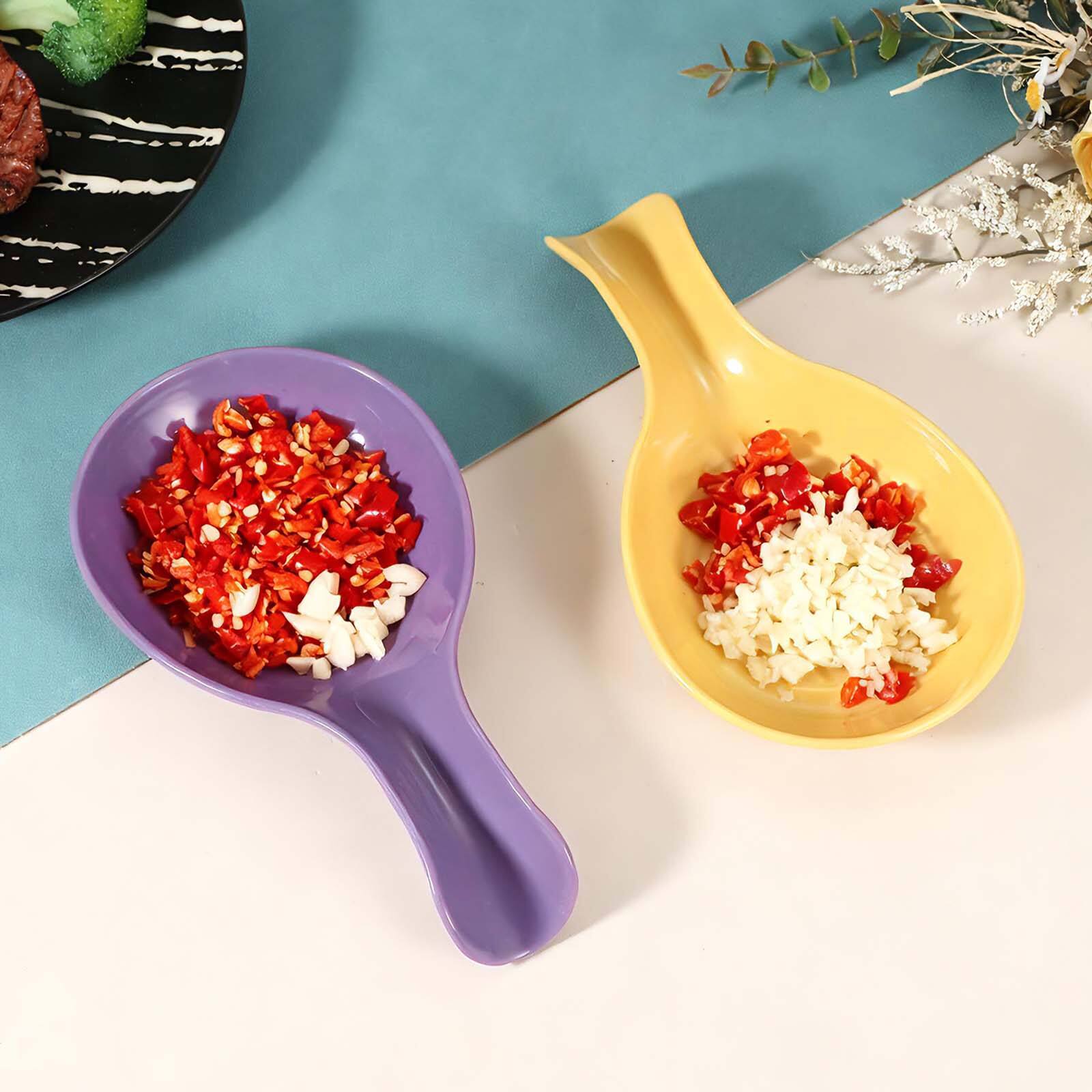 Alt View 5. Unique Bargains - 4pcs Spoon Rest, 8.3x4.4" Plastic Spoon Holder Heat Resistant Spatula Ladle Rest Kitchen Utensil Rack - White.