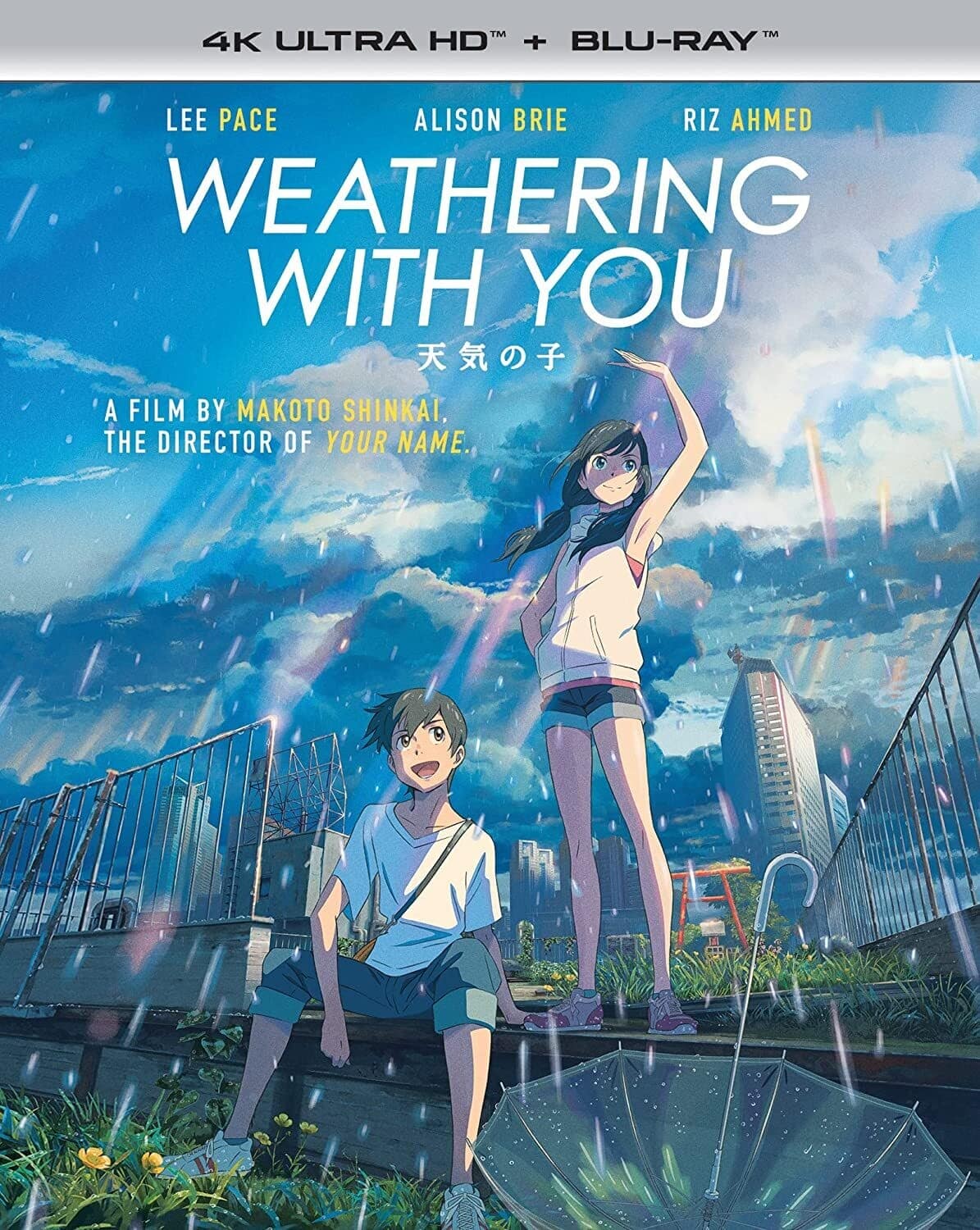 Front. Weathering With You   - 4K Blu-Ray.