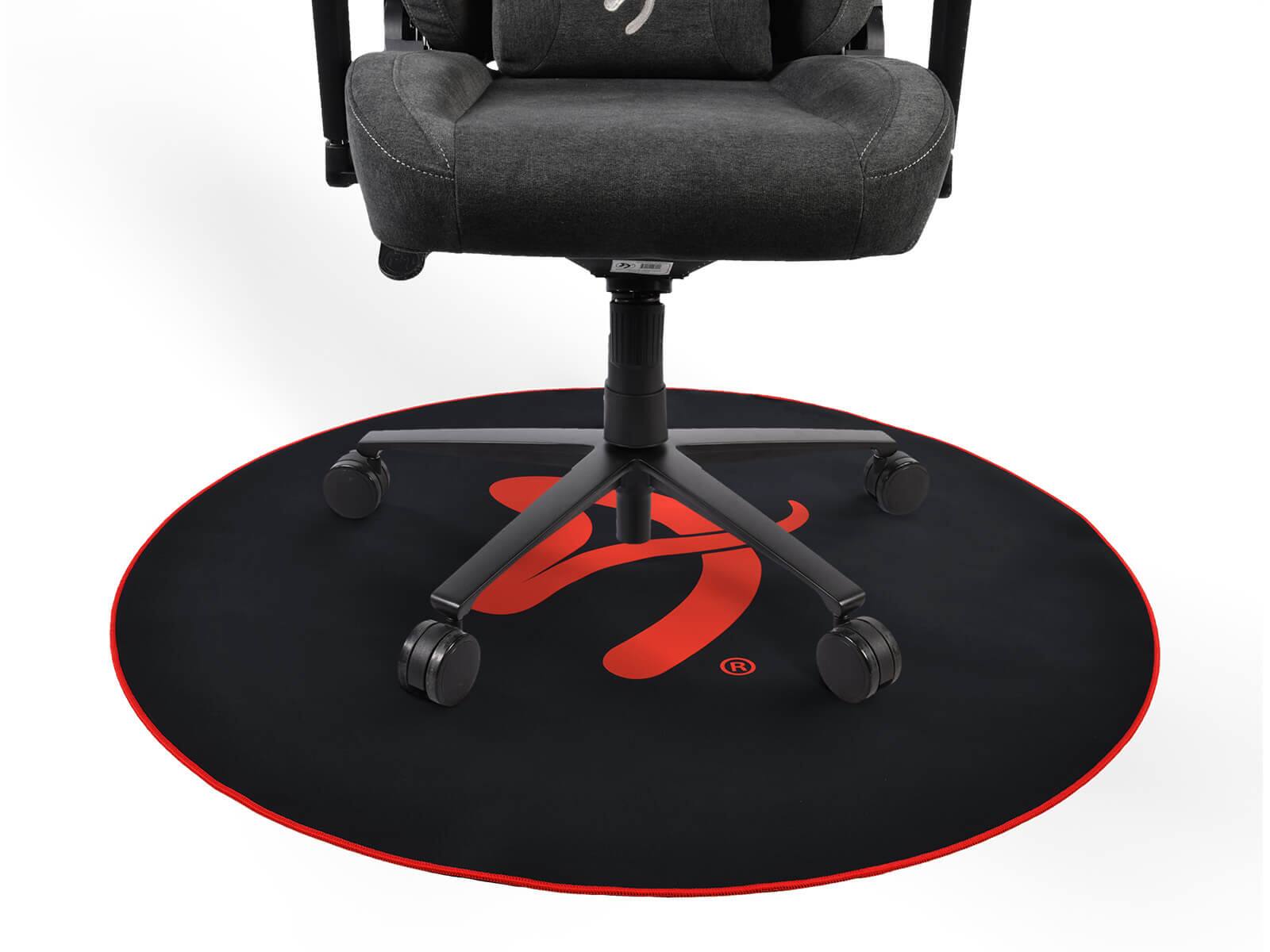 Alt View 12. Arozzi - Zona Floor Pad - Black Red.