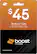 Front. Boost Mobile - $45 Re-Boost Prepaid Phone Card.