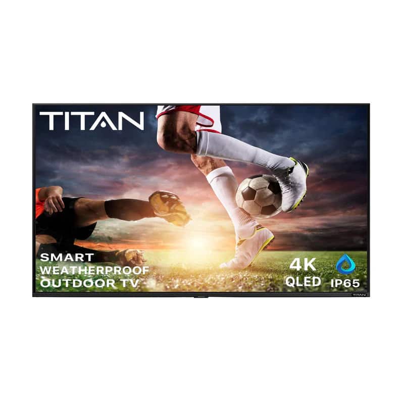 Titan - S200 QLED 85" Partial Sun Outdoor TV, Tizen OS, IP65 Weatherproof, 4K, (1300 Nits) USA