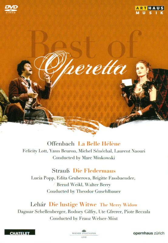 Best of Operetta: Le Belle Helene/Die Fledermaus/Die Lustige Witwe [3 Discs] [DVD]