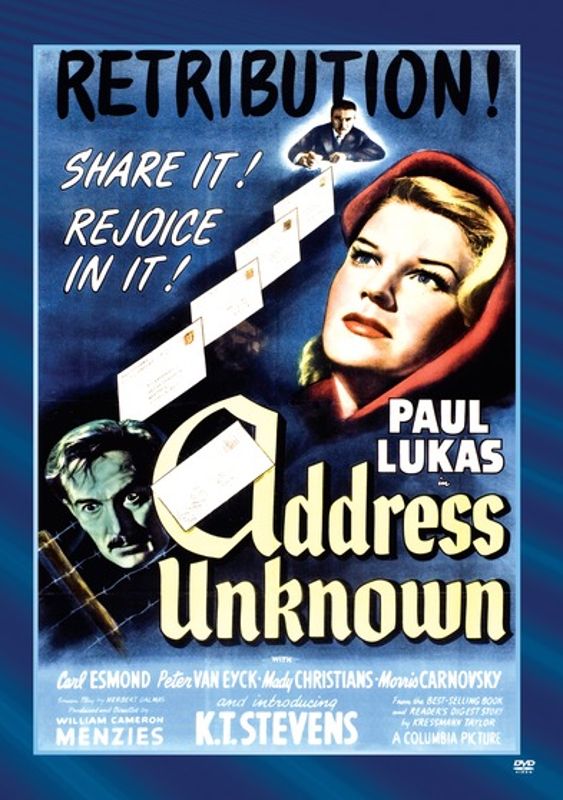 Address Unknown [DVD] [1944]