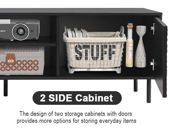 acer SEUPE 2 SIDE Cabinet  
The design of two storage cabinets with doors provides more options for storing everyday items