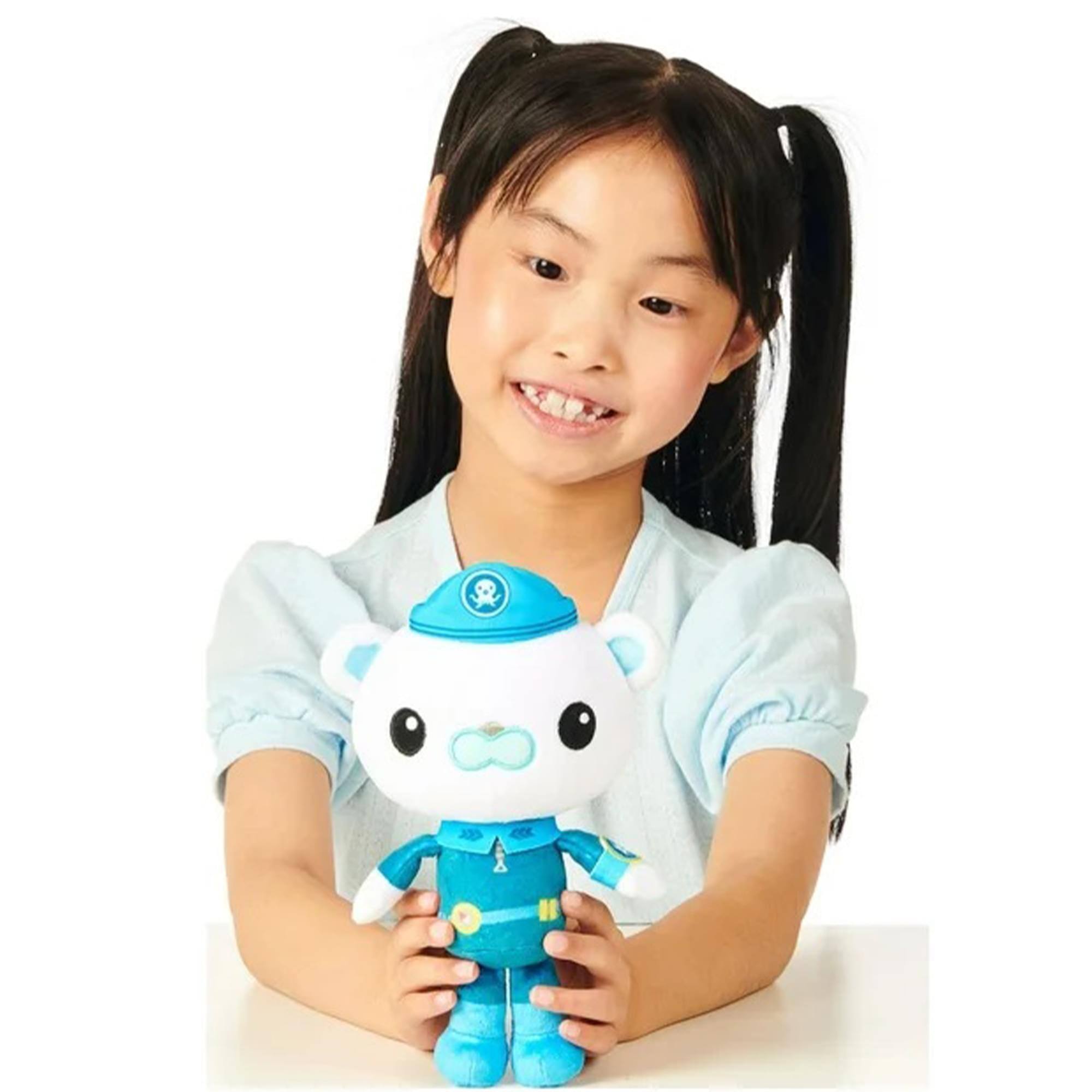 Alt View 10. Moose Toys - Octonauts Above & Beyond 8 Inch Plush | Captain Barnacles - Blue.