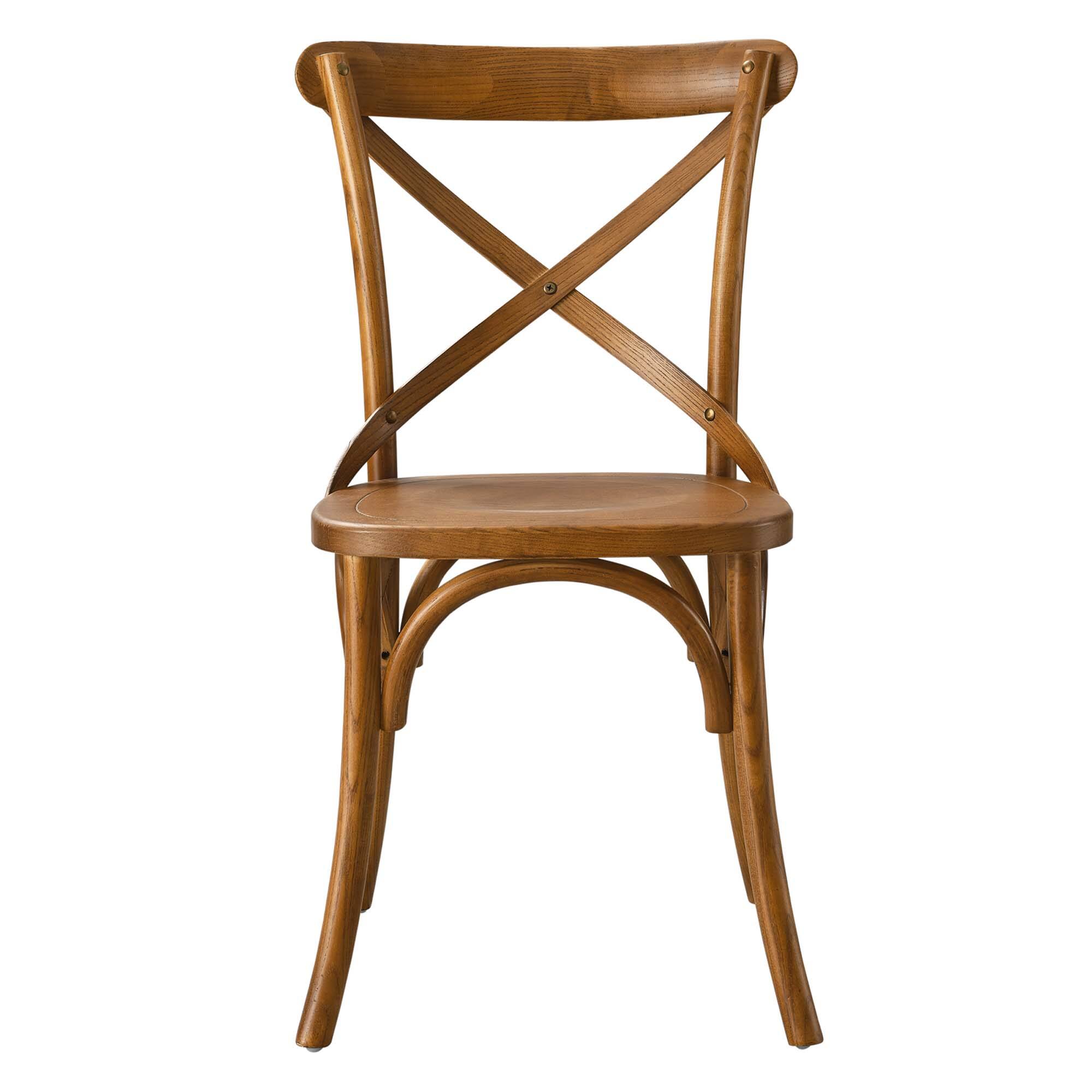 Alt View 1. Modway - Gear Dining Side Chair by Modway - Brown.