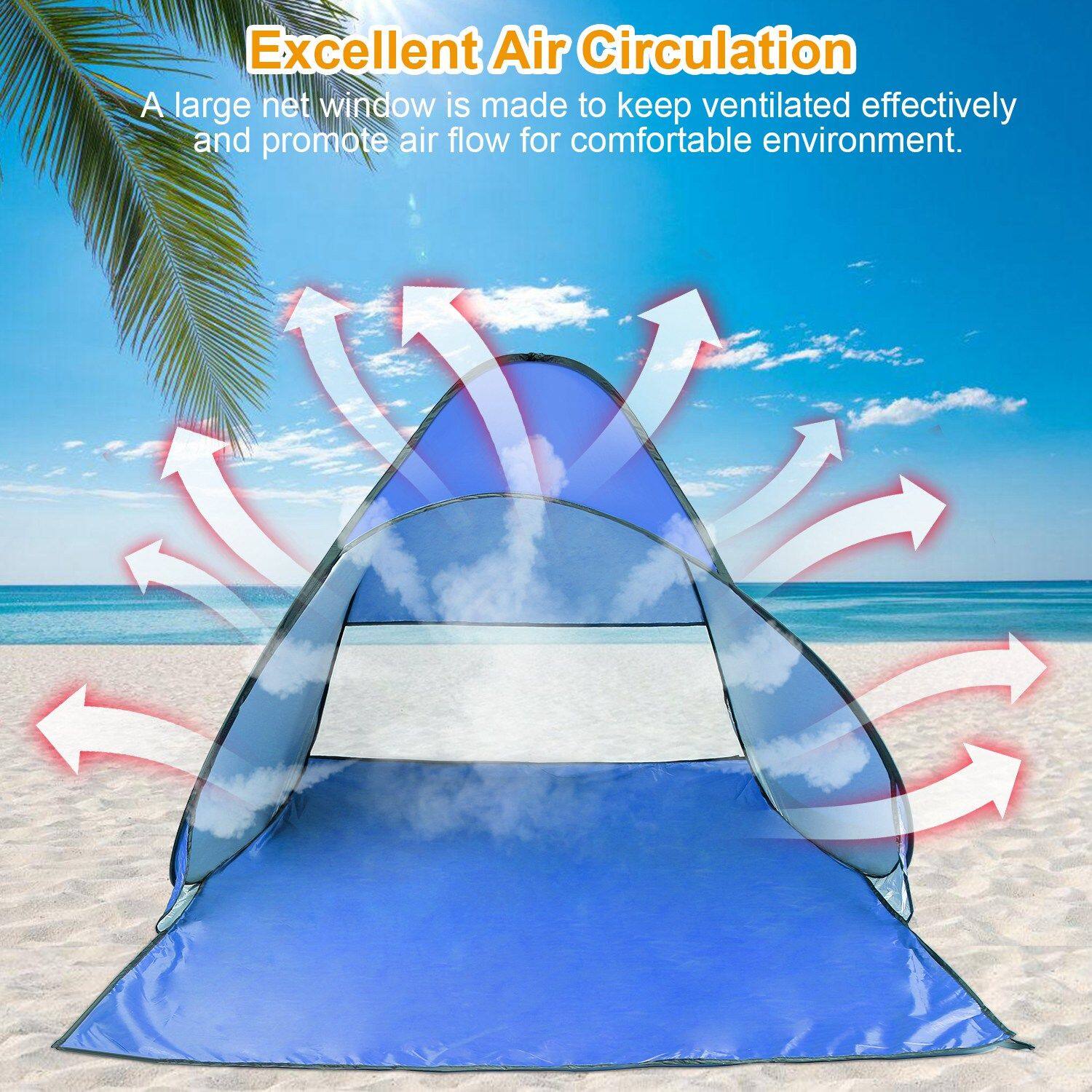Excellent Air Circulation

A large net window is made to keep ventilated effectively and promote air flow for comfortable environment.