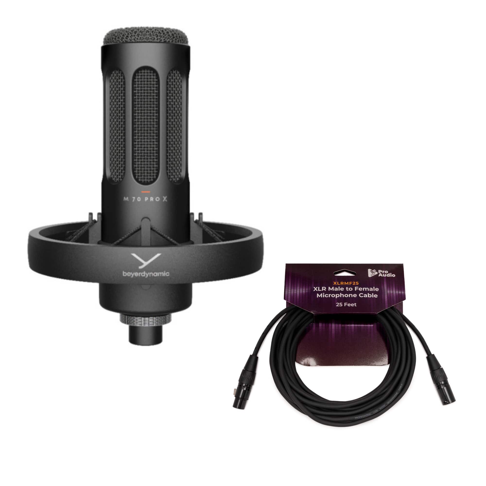 Beyerdynamic - PRO X M70 Professional Front Addressed Dynamic Microphone Bundle