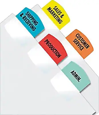 - MARKETING
- SALES
- SHIPPING & RECEIVING
- PRODUCTION
- CUSTOMER SERVICE
- ADMIN.