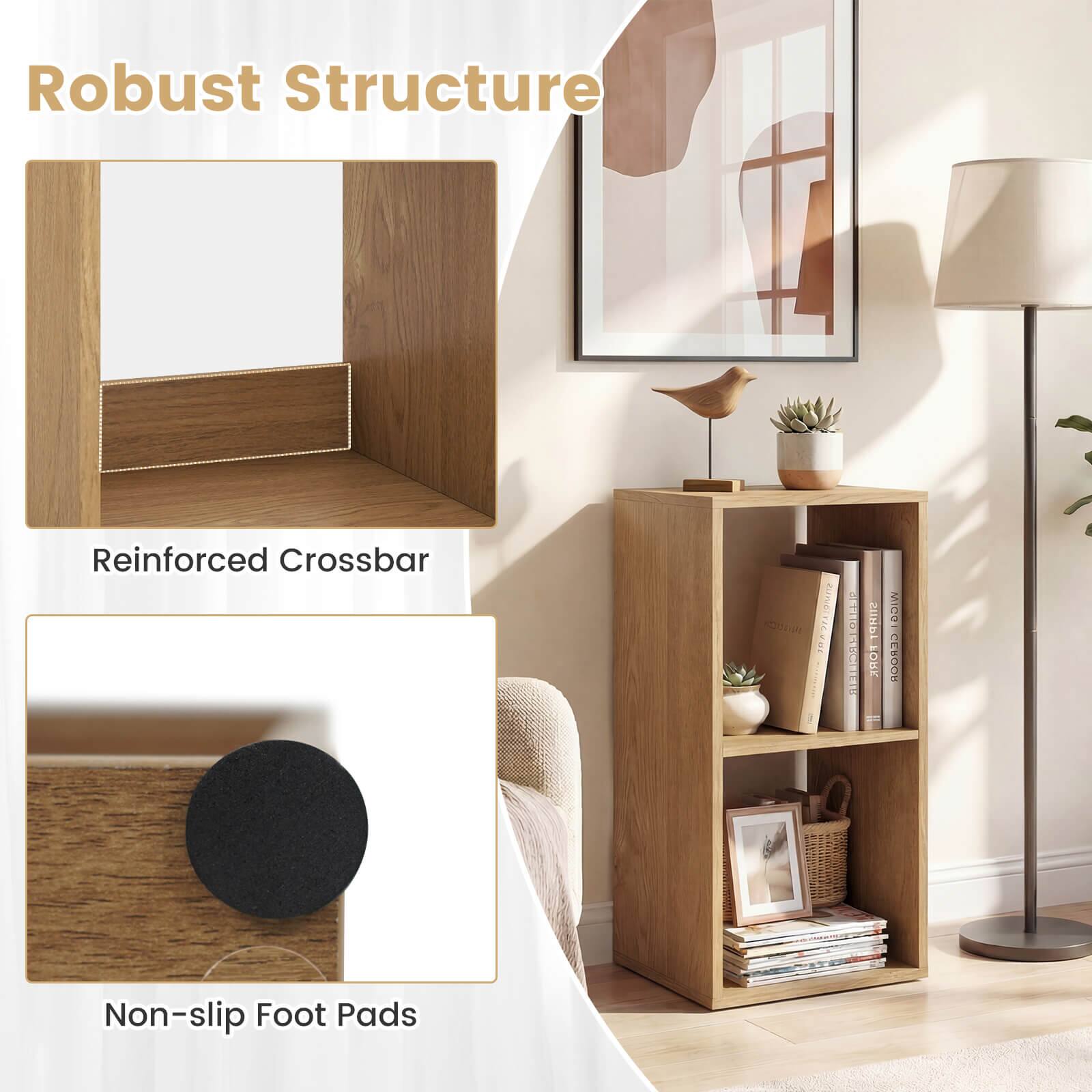 Robust Structure  
Reinforced Crossbar  
Non-slip Foot Pads