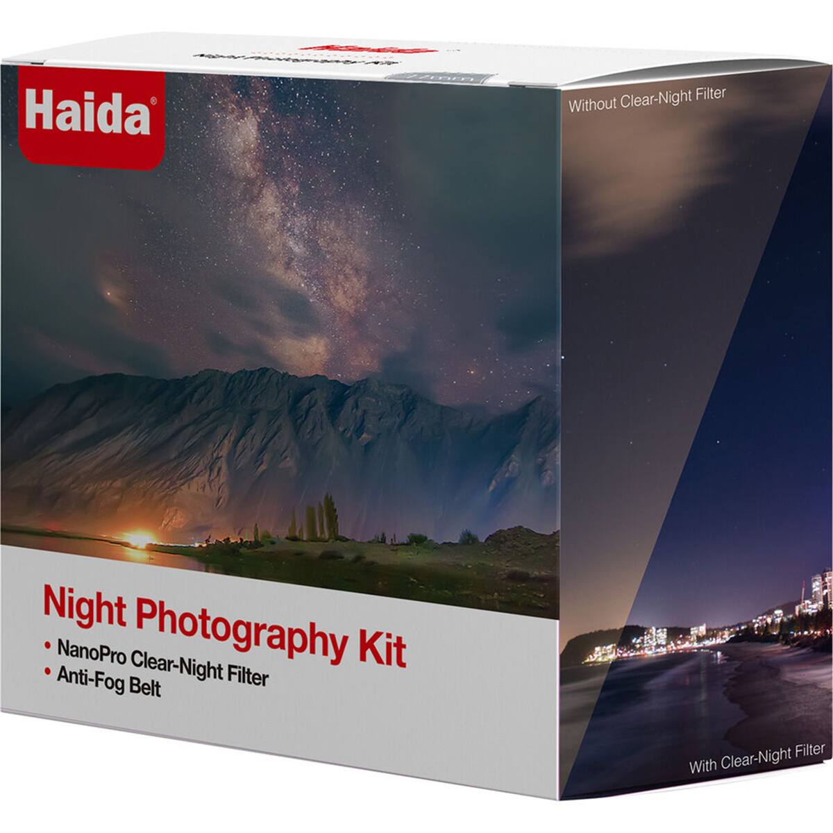 Haida Clear-Night Filter Without Night Photography NanoPro Clear-Night Kit Anti-Fog Belt Filter With Clear-Night