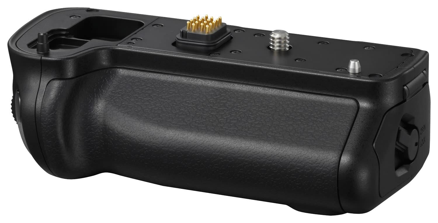 Panasonic - DMW-BGGH3 Battery Grip - Black - Larger Front