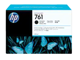 HP - 761 400-ml Matte Black DesignJet Ink Cartridge, CM991A