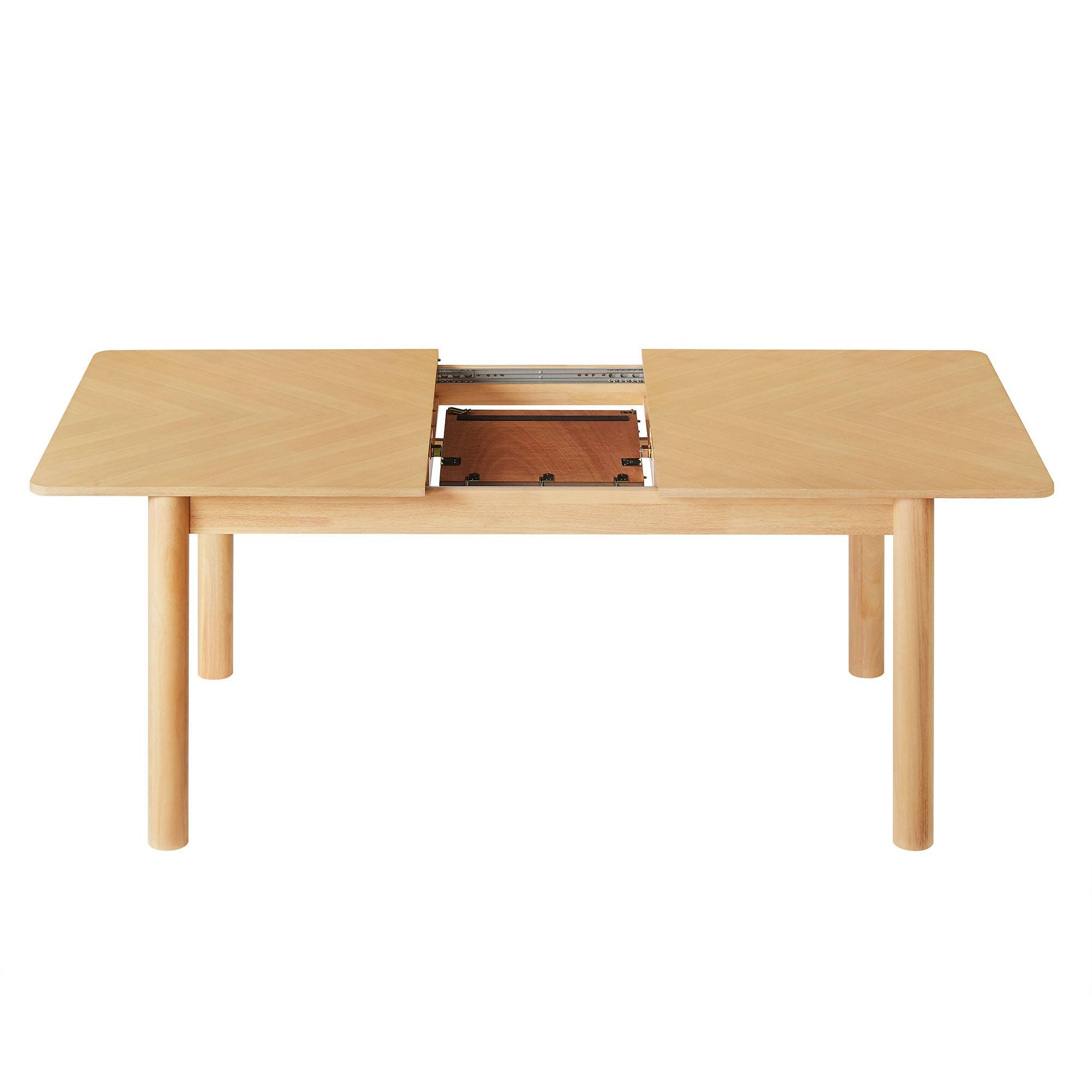 Alt View 6. Modway - Alba Extendable Dining Table by Modway - Oak.
