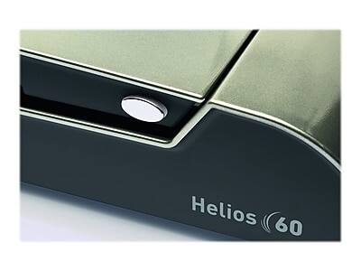 Alt View 4. Fellowes - Helios 60 Thermal Binding Machine, 600 Sheet Capacity - Platinum/Graphite.