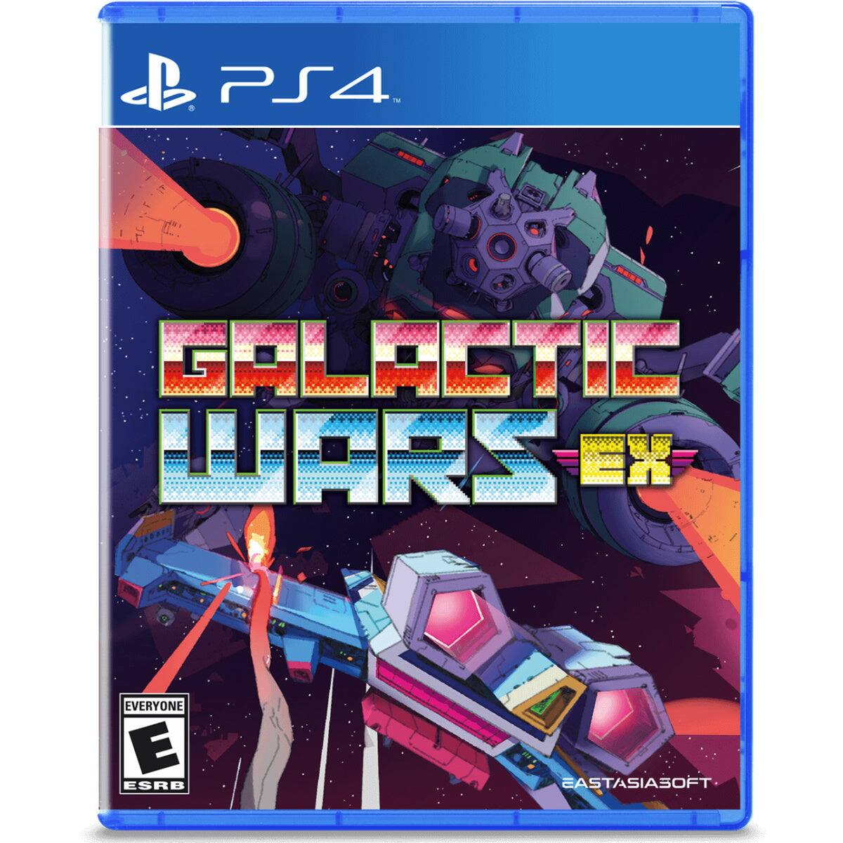 PS4  
GALACTIC WARS EX  
EASTASIA30FT  
EVERYONE E ESRB