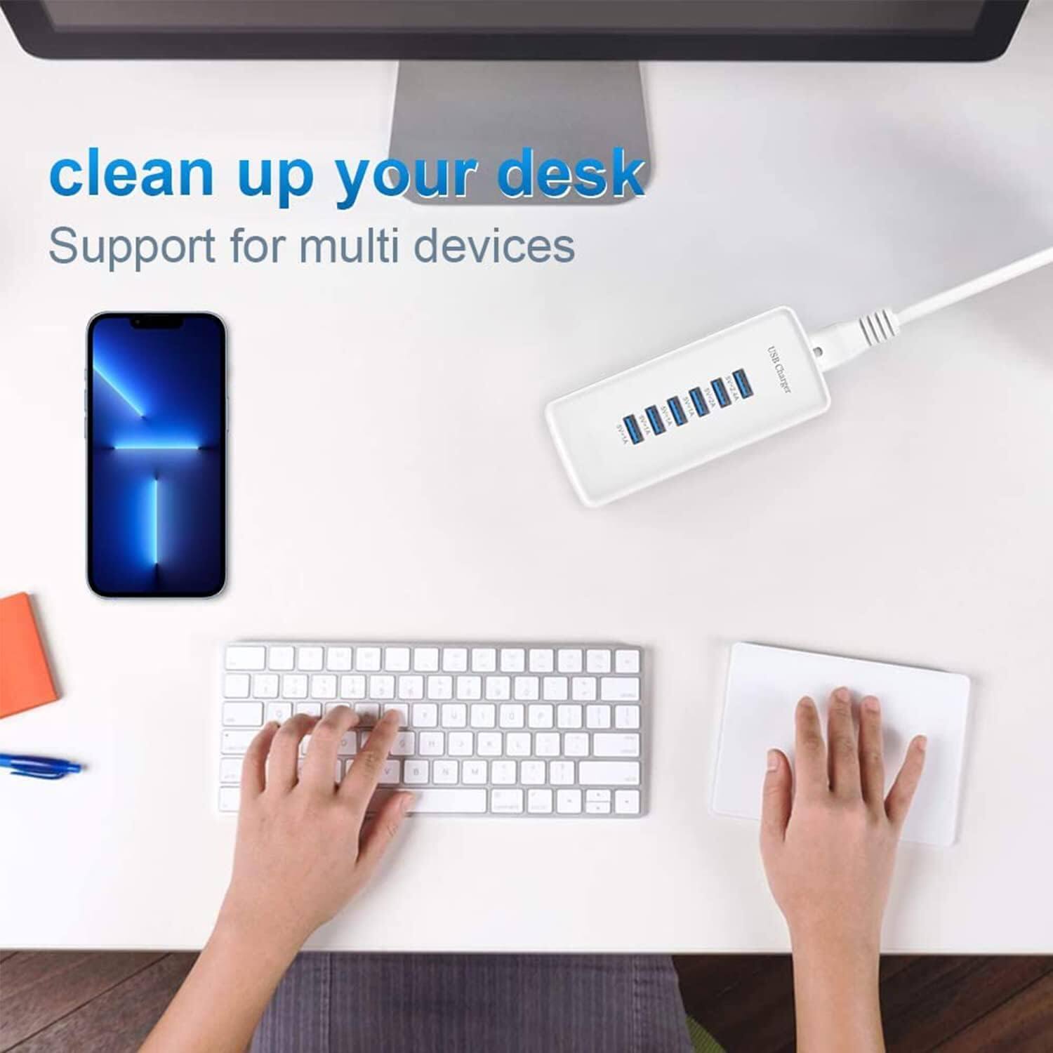 clean up your desk  
Support for multi devices