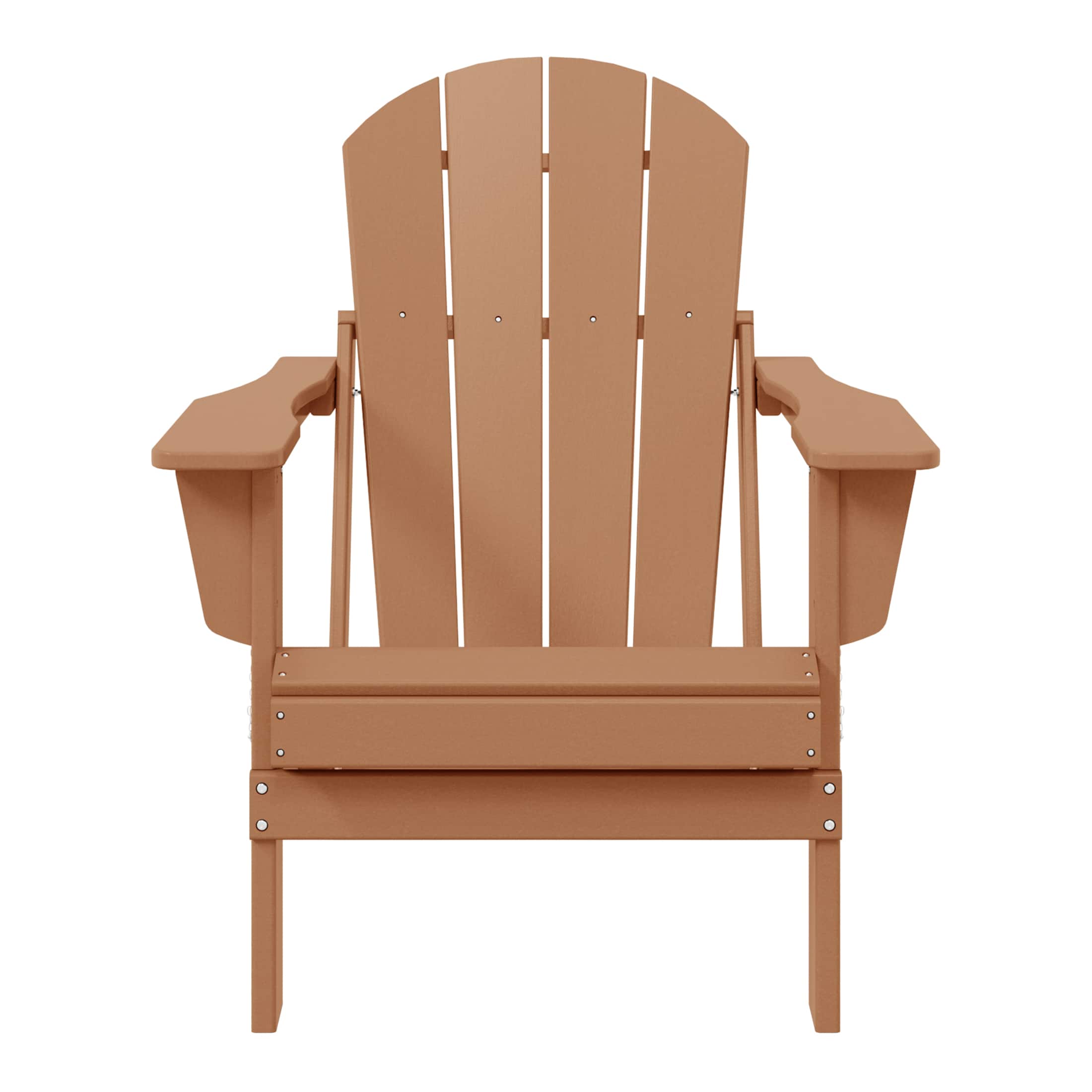 WestinTrends - Malibu HDPE Outdoor Patio Folding Poly Adirondack Chair - Teak price history on PriceWatchPro