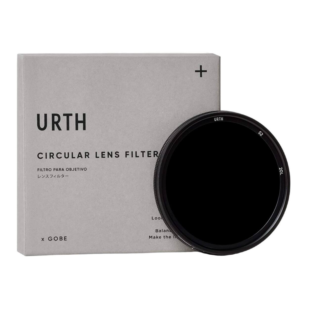 Urth - 52mm ND64-1000 (6-10 Stop) Ultra-Slim Variable Circular Lens Filter Plus+