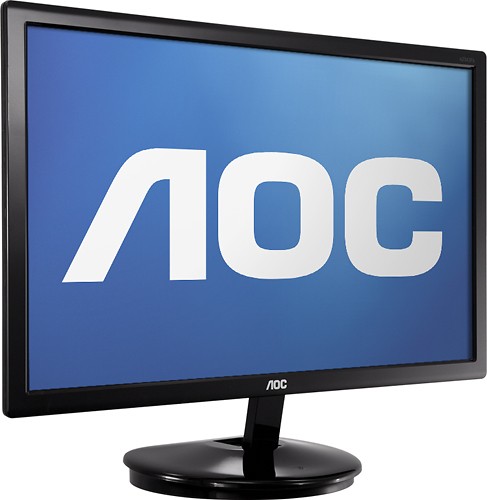 Monitor LED 24 Pulgadas AOC Full HD 1080P 60Hz 5Ms Negro - Digitalife eShop