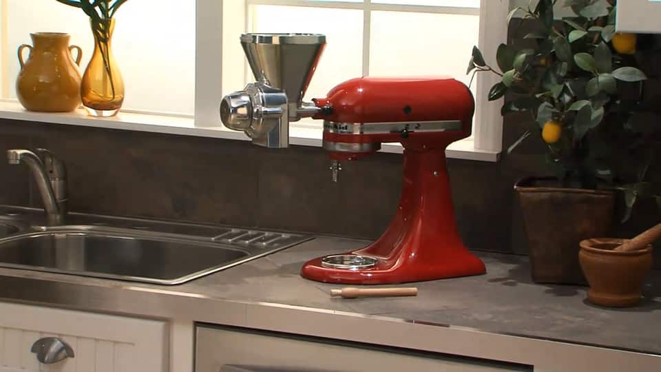 Best Buy KGM Grain Mill Attachment for Most KitchenAid Stand Mixers
