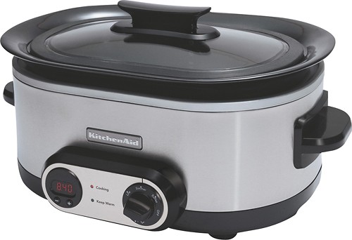 KitchenAid Slow Cooker Black Ceramic Liner (Glazed Surface): 386 ppm Lead  (90 is unsafe in items for kids)