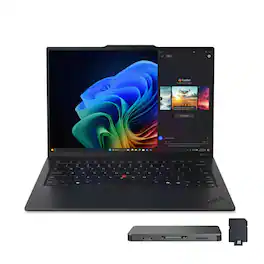 Lenovo - ThinkPad X1 Carbon Gen 13 14" Touch Laptop,Intel Ultra 7 255U,32GB RAM,1TB+288GB Dock Set,Backlit,Win11 Pro - Black