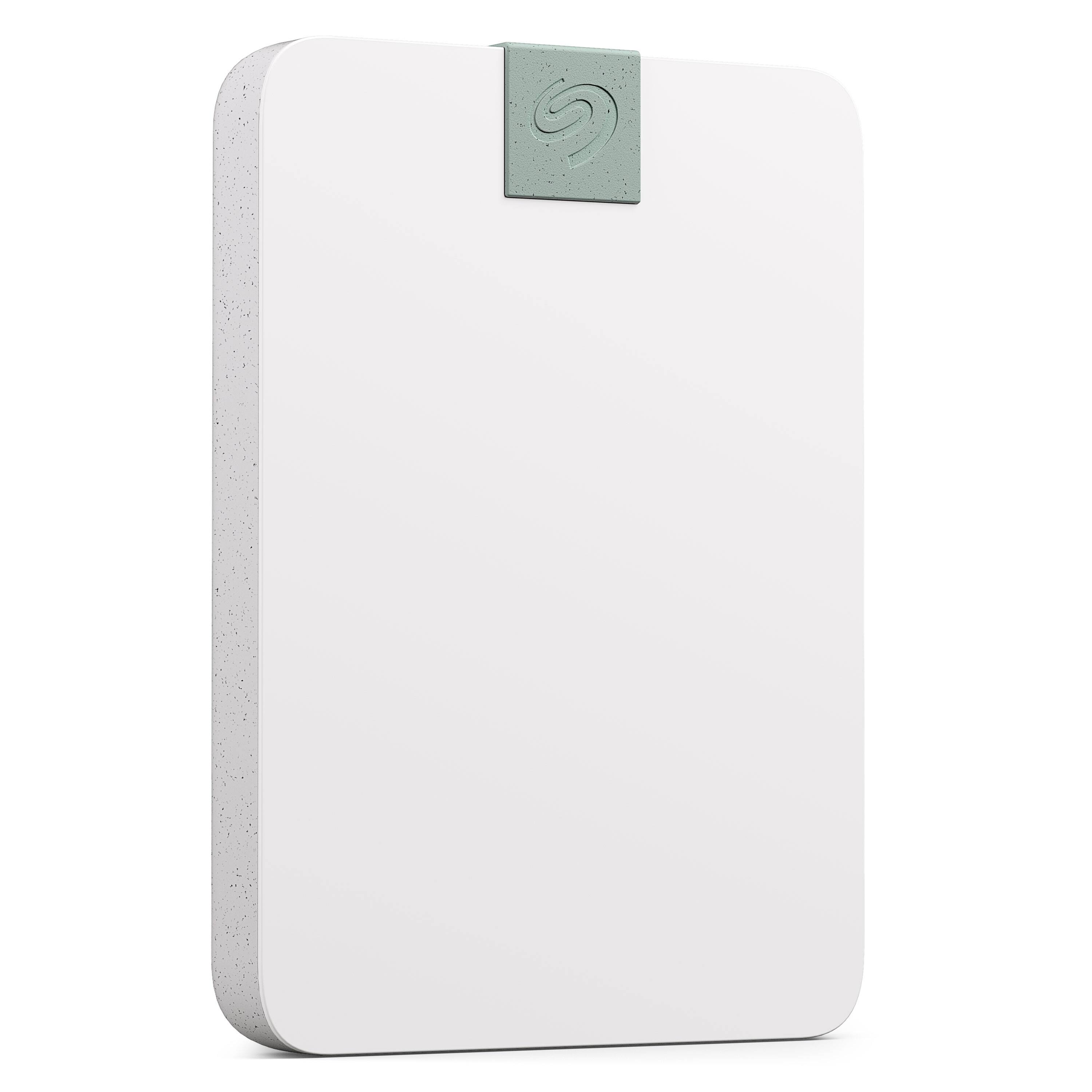 Alt View 14. Seagate - Ultra Touch 2TB External USB-C Portable Hard Drive with Rescue Data Recovery Services - Cloud White.