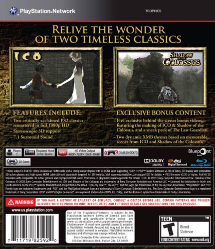 Ico And Shadow Of The Colossus Collection Coming To PS3 In HD And 3D -  Siliconera