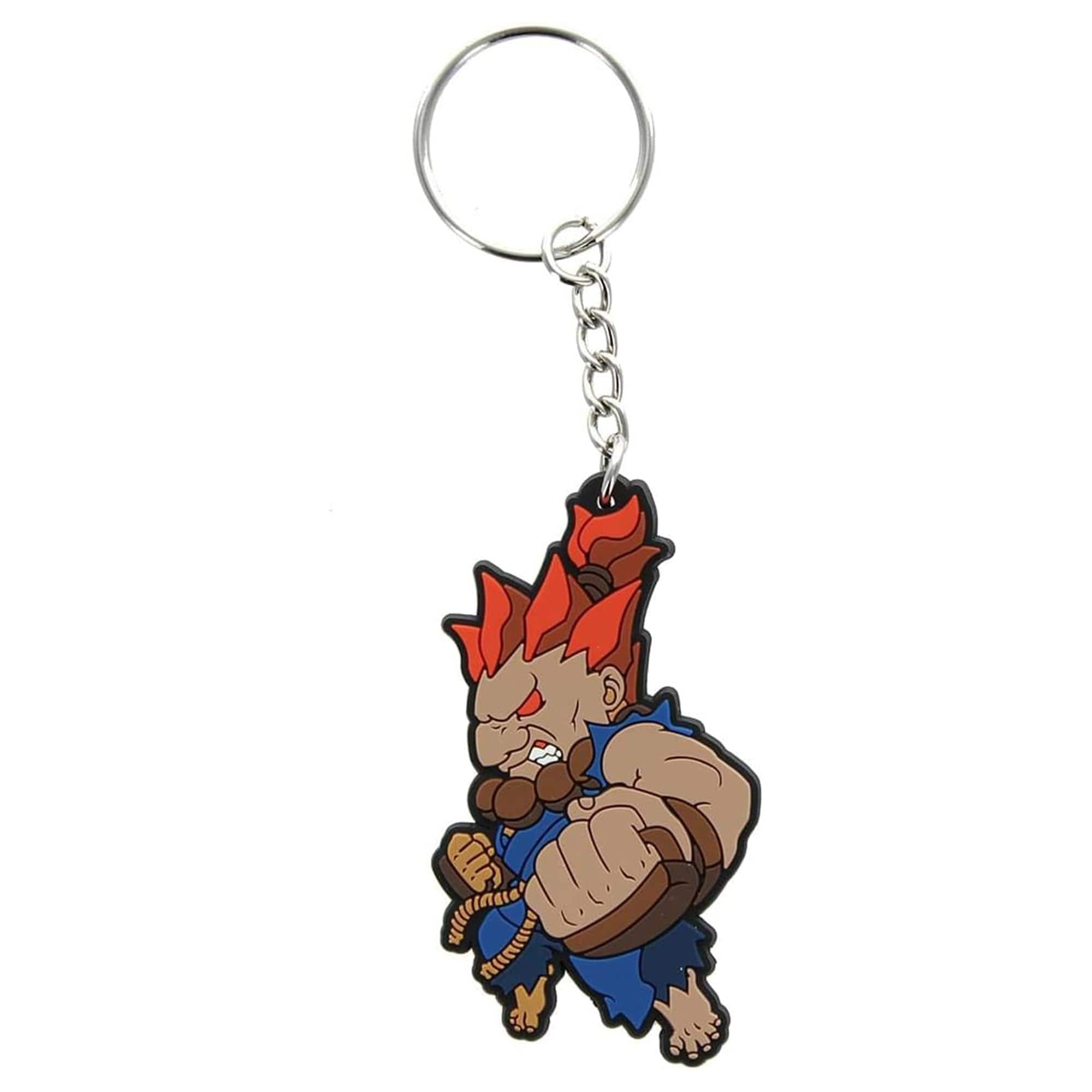 Multiverse Studio - Street Fighter Chibi Key Chain, Akuma - Red