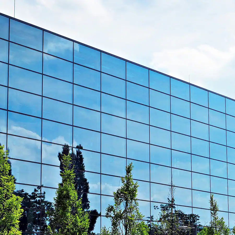 Window Size Format Unique Bargains PVC Privacy Window Film, One Way Mirror Reflective Heat ...