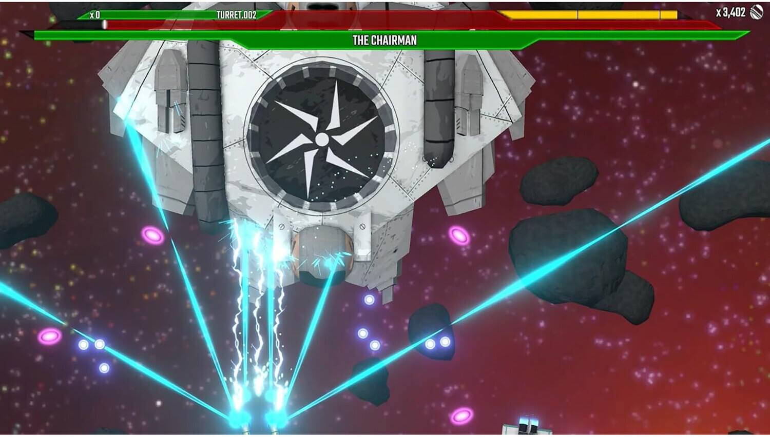 x0 TURRET.002 x3,402 X THE CHAIRMAN