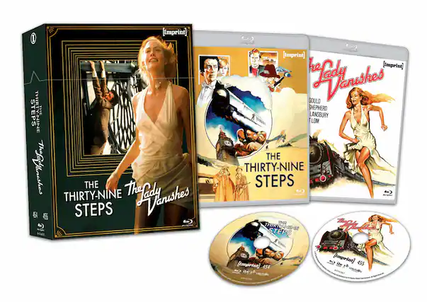 Front. The Thirty-Nine Steps / The Lady Vanishes - BLU-RAY.