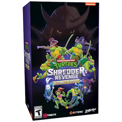 Nickelodeon Teenage Mutant Ninja Turtles: Shredder's Revenge Ultimate Edition Tribute ESRB Dotemu Limited Run - T (Teen 13+)