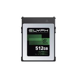 Glyph - Capture+ 512GB CFexpress Type B 4.0 Memory Card