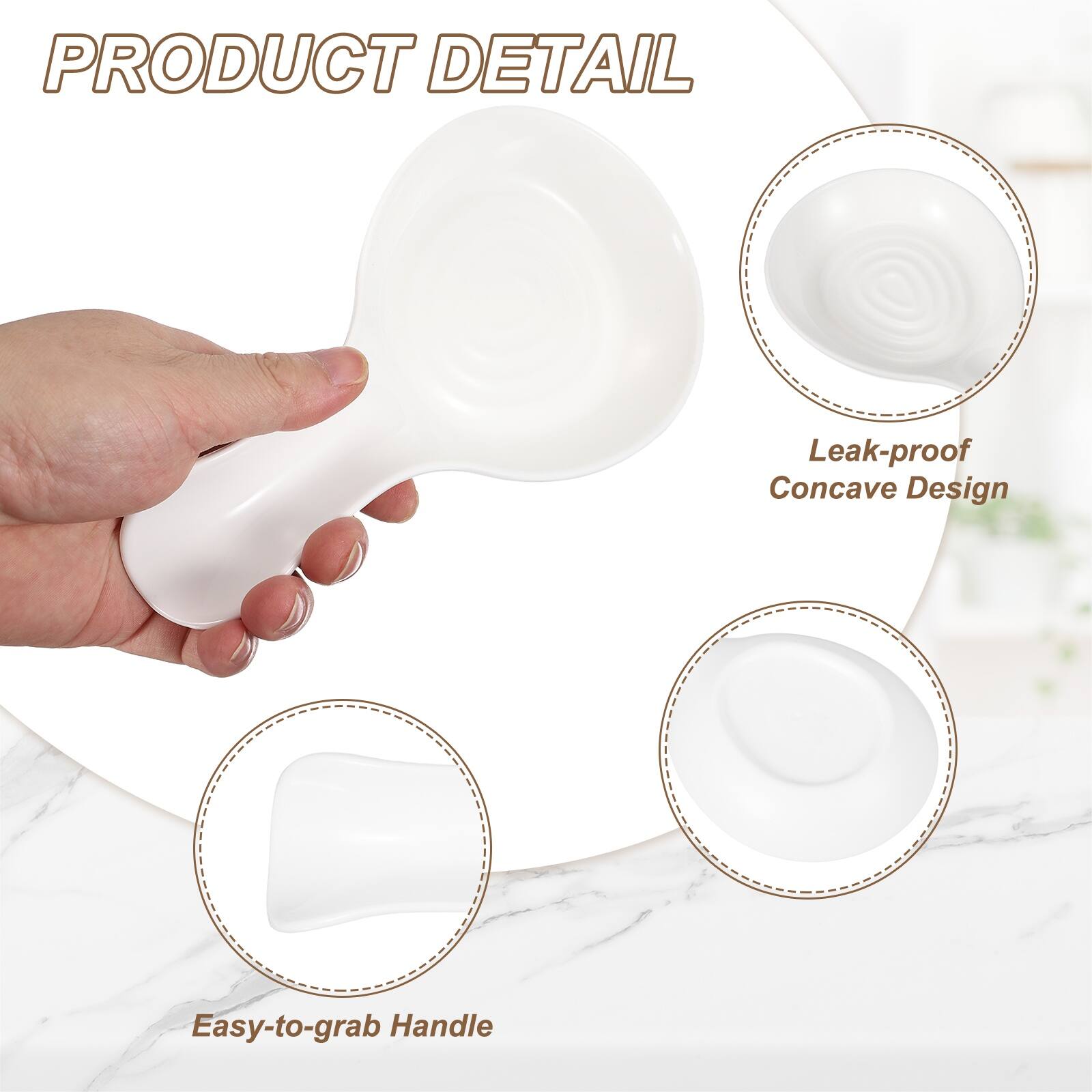 PRODUCT DETAIL

- Leak-proof Concave Design
- Easy-to-grab Handle