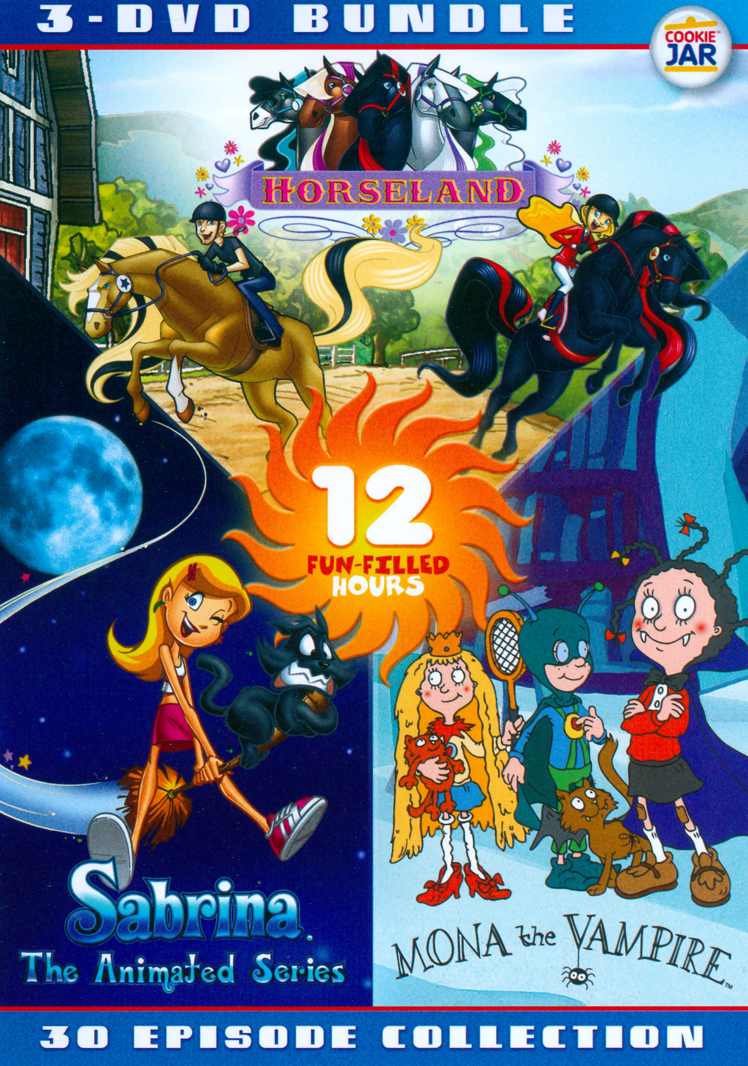 Best Buy: Horseland/Sabrina: The Animated Series/Mona the Vampire [3 Discs]  [DVD]