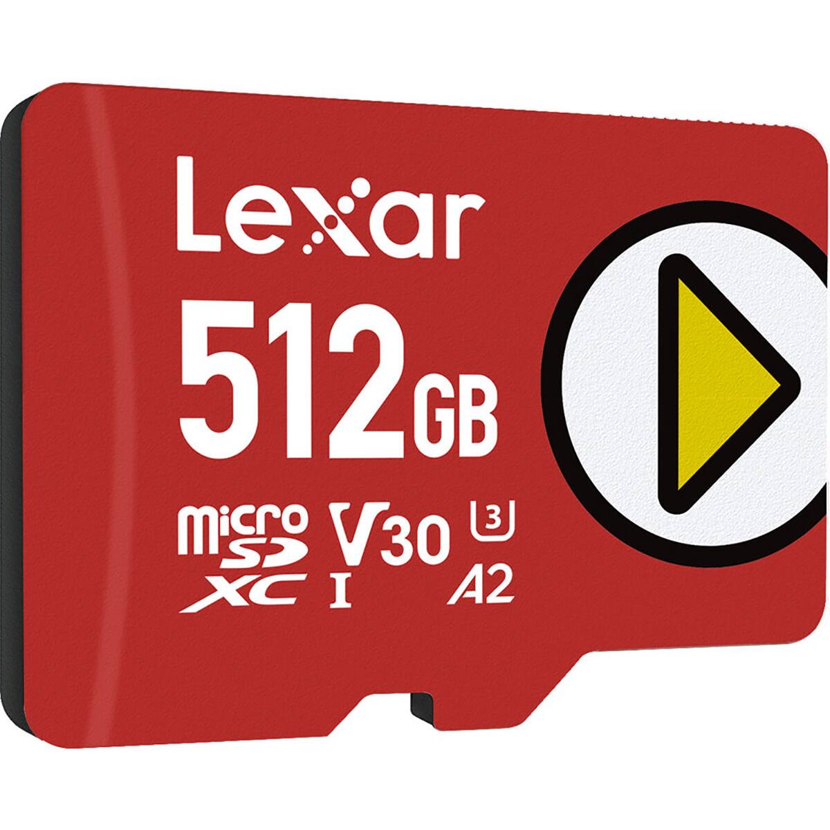 Lexar 512GB microSDXC I V30 A2