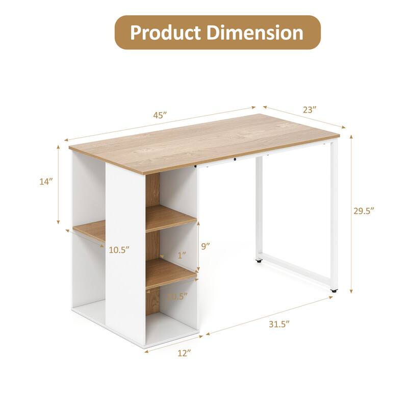Product Dimension: 45" x 23" x 14" x 29.5" x 10.5" x 1" x 9" x 10.5" x 31.5" x 12"