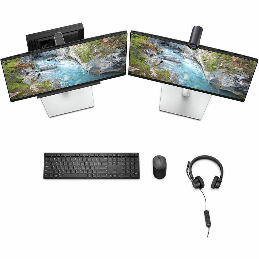 Alt View 5. Dell - Dell OptiPlex 7000 Desktop Computer - Intel Core i7 12th Gen i7-12700T - vPro Technology - 16 GB - 256 GB SSD - Micro PC - Black.