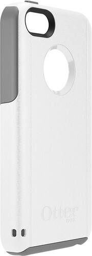 Alt View Standard 2. OtterBox - Commuter Series Case for Apple® iPhone® 5c - White/Gray.