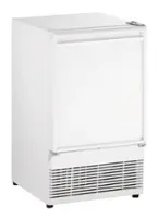 U-Line - 15” 25-lb Crescent Ice Maker - White - Angle_Zoom