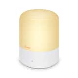 CRANE - 3-in-1 Compact Humidifier - 0.5 Gallon with Sleep Support Light & Aroma Diffuser - White