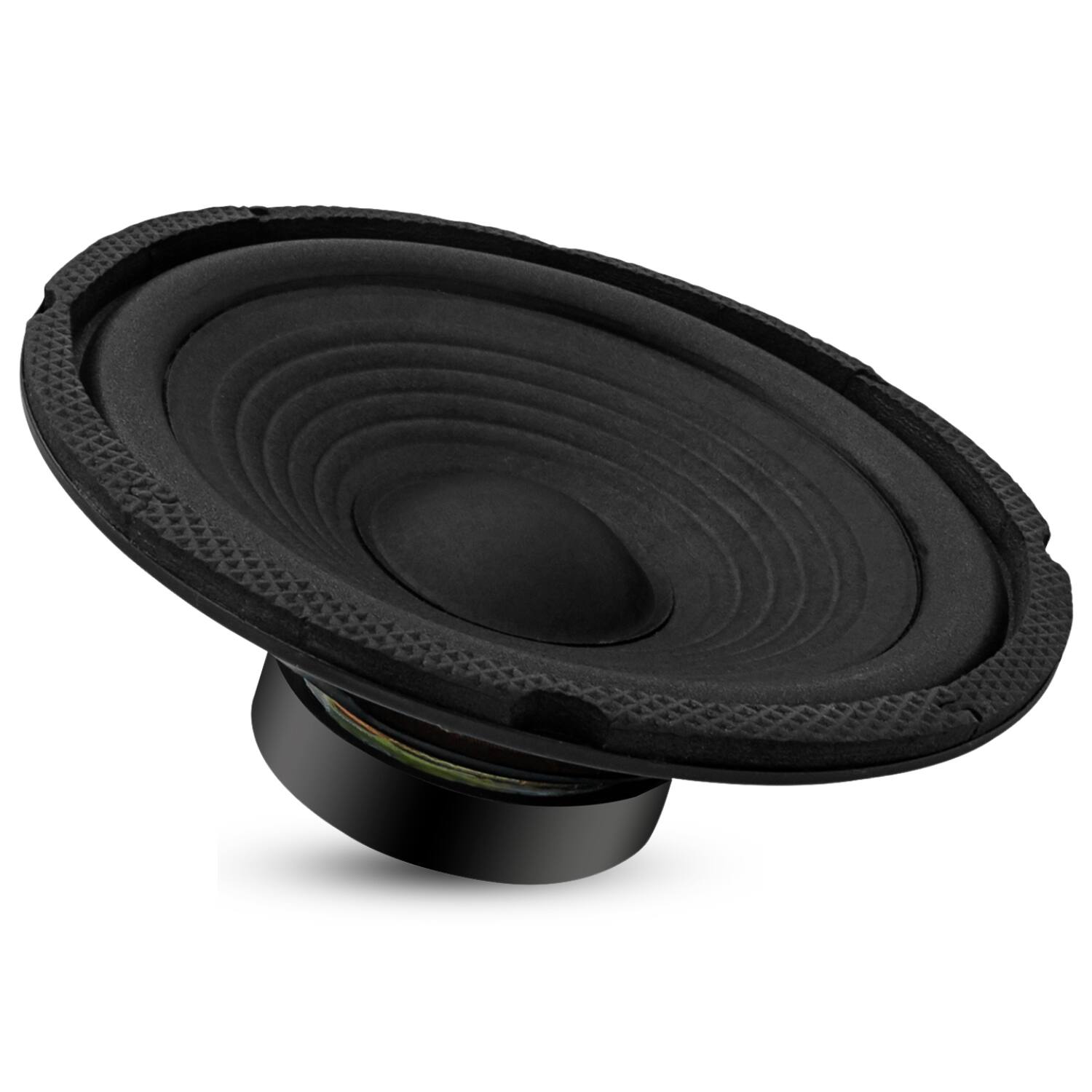 Front. 5 CORE - 5Core 6.5" Subwoofer 300W 4Ohm Replacement Car Audio Bass Sub Woofer Speaker-WF 672 1PC - Black.