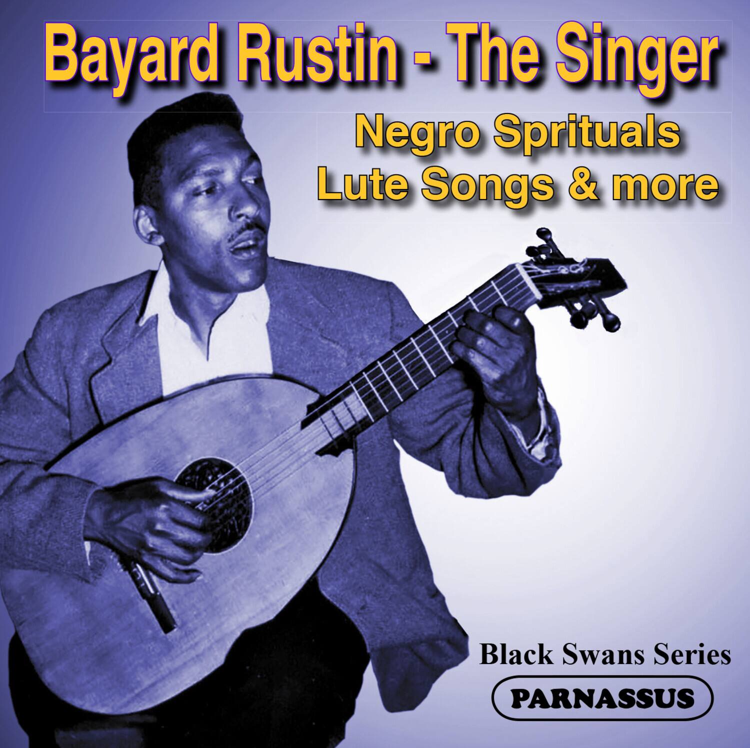 Bayard Rustin - Bayard Rustin The Singer Negro Spirituals Lute   - COMPACT DISCS [CD]