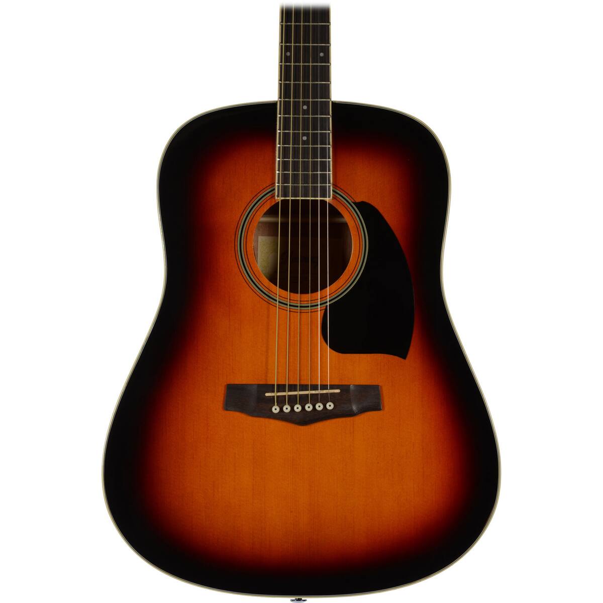 Alt View 3. Ibanez - Ibanez Performance PF15 Acoustic Guitar, Vintage Sunburst High Gloss.